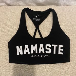 Spiritual gangster sports bra